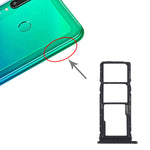 SIM Card Tray + SIM Card Tray + Micro SD Card Tray for Huawei Y7p, For Huawei Y7p