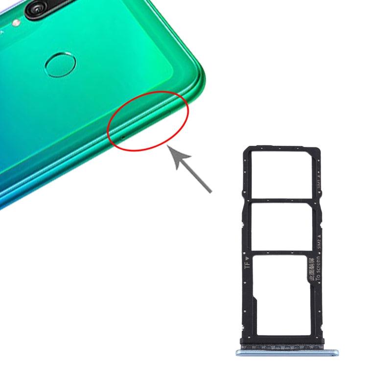 Vassoio scheda SIM + Vassoio scheda SIM + Vassoio scheda micro SD per Huawei Y7p, For Huawei Y7p