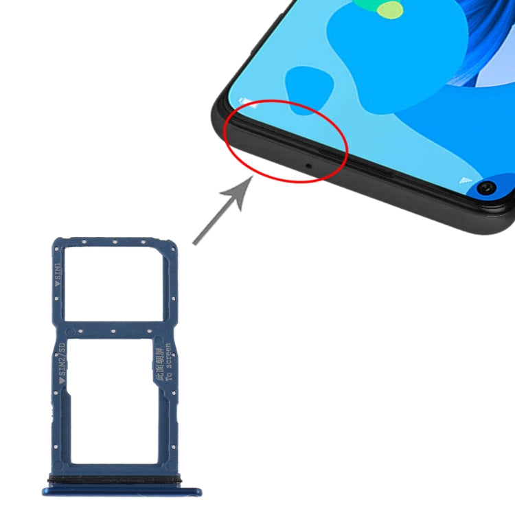 Vassoio scheda SIM + Vassoio scheda SIM / Vassoio scheda micro SD per Huawei P20 Lite (2019), For Huawei P20 Lite (2019)