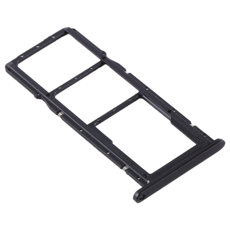 SIM Card Tray + SIM Card Tray + Micro SD Card Tray for Huawei Y6p, For Huawei Y6p