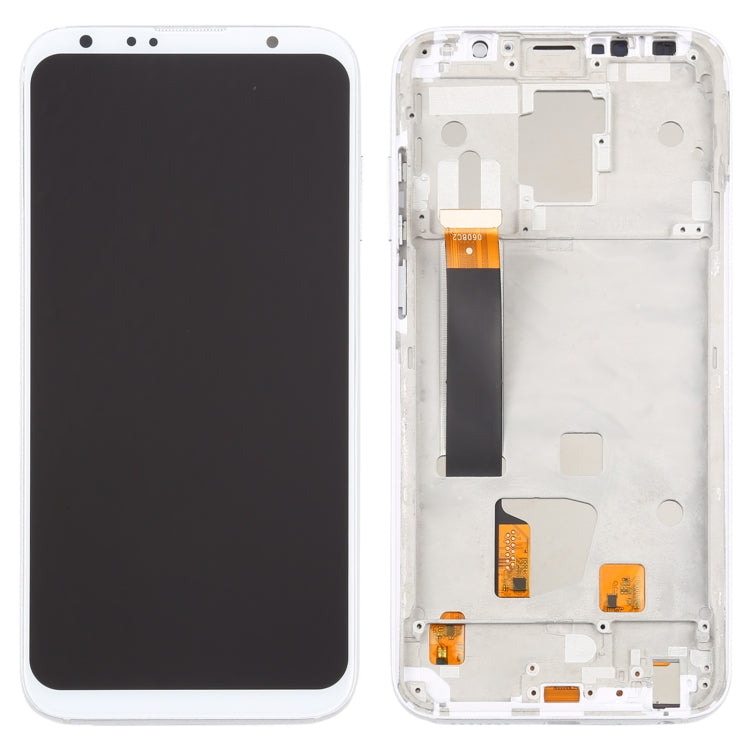 Schermo LCD in materiale TFT e digitalizzatore assemblaggio completo con cornice (non supporta l'identificazione delle impronte digitali) per Meizu 16 Plus, For Meizu 16 Plus(TFT)