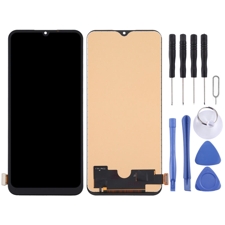 Schermo LCD in materiale TFT e digitalizzatore assemblaggio completo (non supporta l'identificazione delle impronte digitali) per Xiaomi Mi 10 Lite 5G / Mi 10 Youth 5G, For Xiaomi Mi 10 Lite 5G(TFT Material)