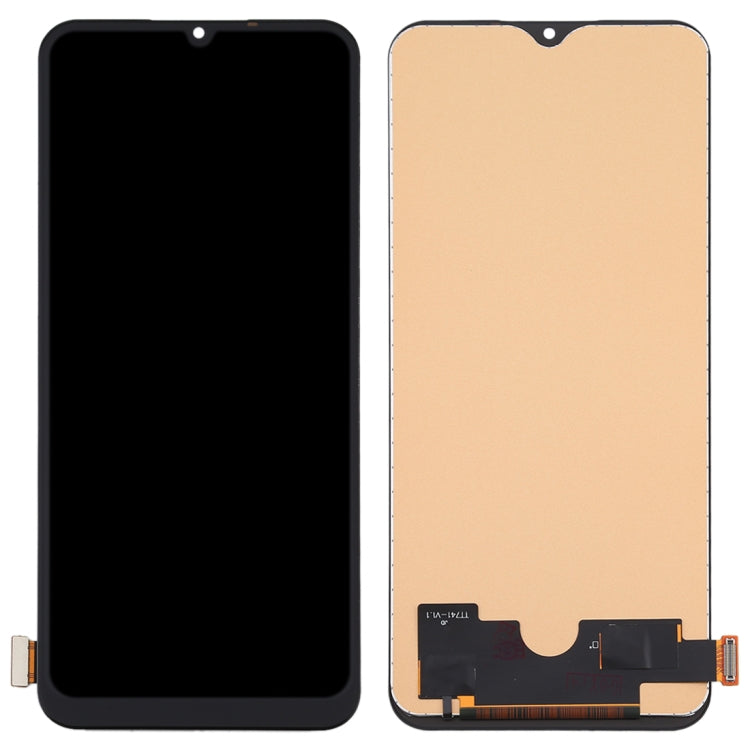 Schermo LCD in materiale TFT e digitalizzatore assemblaggio completo (non supporta l'identificazione delle impronte digitali) per Xiaomi Mi 10 Lite 5G / Mi 10 Youth 5G, For Xiaomi Mi 10 Lite 5G(TFT Material)