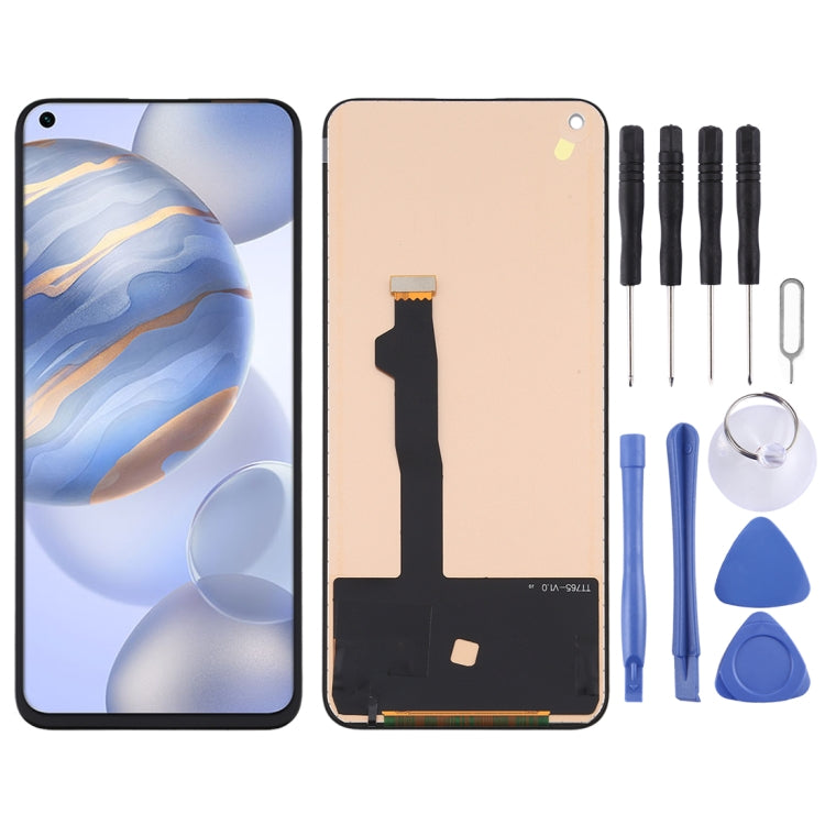 Schermo LCD in materiale TFT e digitalizzatore assemblaggio completo (non supporta l'identificazione delle impronte digitali) per Huawei Honor 30 / Nova 7 5G, For Huawei Honor 30 / Nova 7 5G(TFT Material)