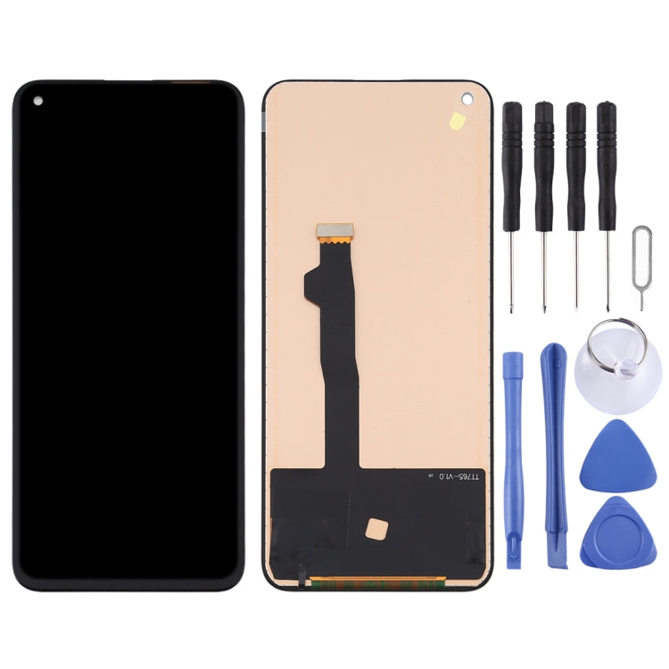 Schermo LCD in materiale TFT e digitalizzatore assemblaggio completo (non supporta l'identificazione delle impronte digitali) per Huawei Honor 30 / Nova 7 5G, For Huawei Honor 30 / Nova 7 5G(TFT Material)