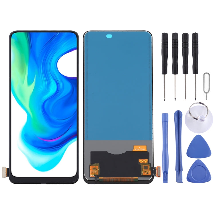 Schermo LCD in materiale TFT e digitalizzatore assemblaggio completo (non supporta l'identificazione delle impronte digitali) per Xiaomi Redmi K30 Pro / Poco F2 Pro, For Xiaomi Redmi K30 Pro(TFT Material)