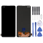 Original AMOLED LCD Screen and Digitizer Full Assembly for OPPO Reno4, For OPPO Reno4 4G(AMOLED)