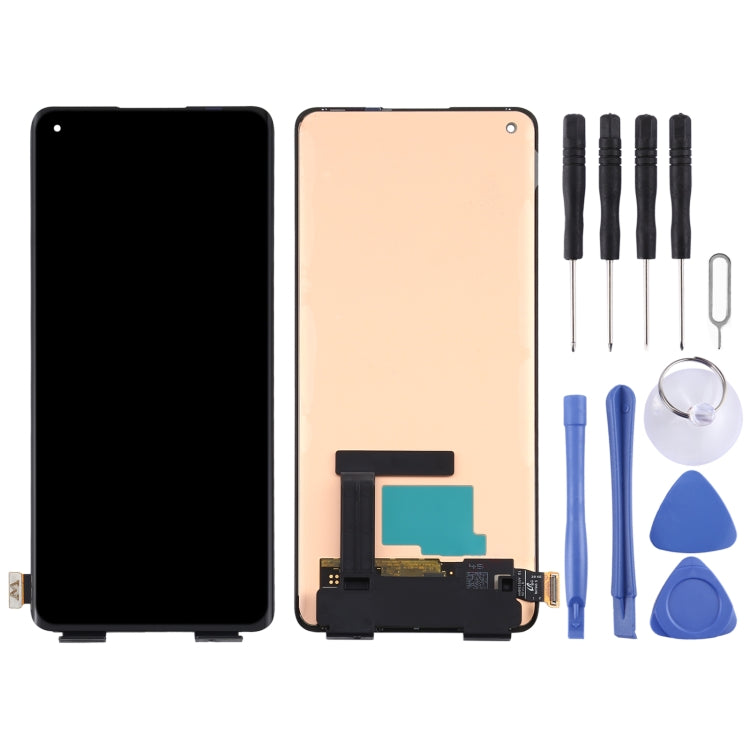 Schermo LCD originale in materiale AMOLED e digitalizzatore assemblaggio completo per OPPO Reno4 Pro / Reno 3 Pro, For OPPO Reno4 Pro(AMOLED Material)