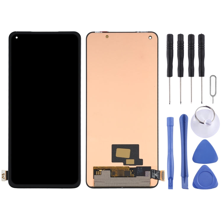 Original AMOLED LCD Screen and Digitizer Full Assembly for OPPO Ace2, For OPPO Ace2(AMOLED)