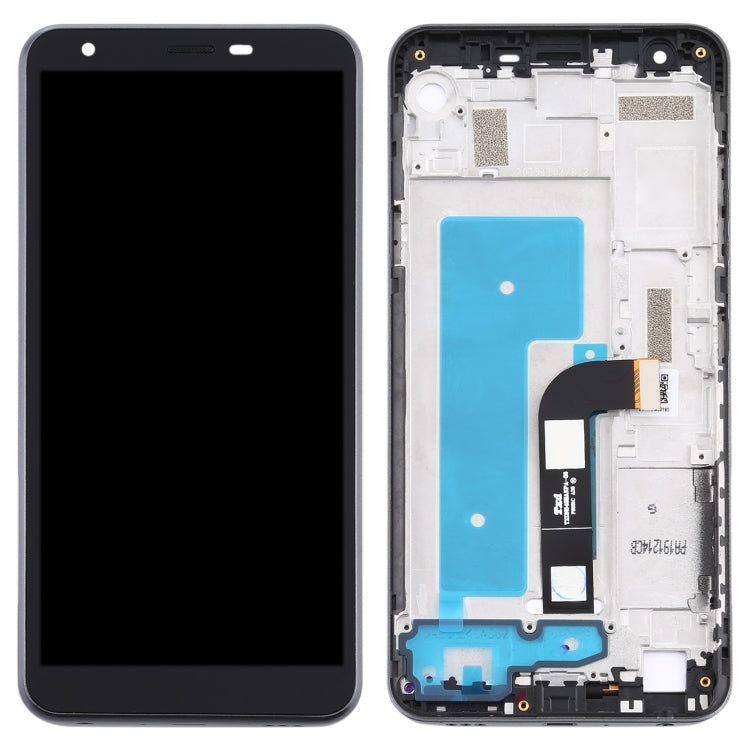 LCD Screen and Digitizer Full Assembly with Frame for LG K30 (2019) LM-X320EMW LMX320EMW, For LG K30 (2019)