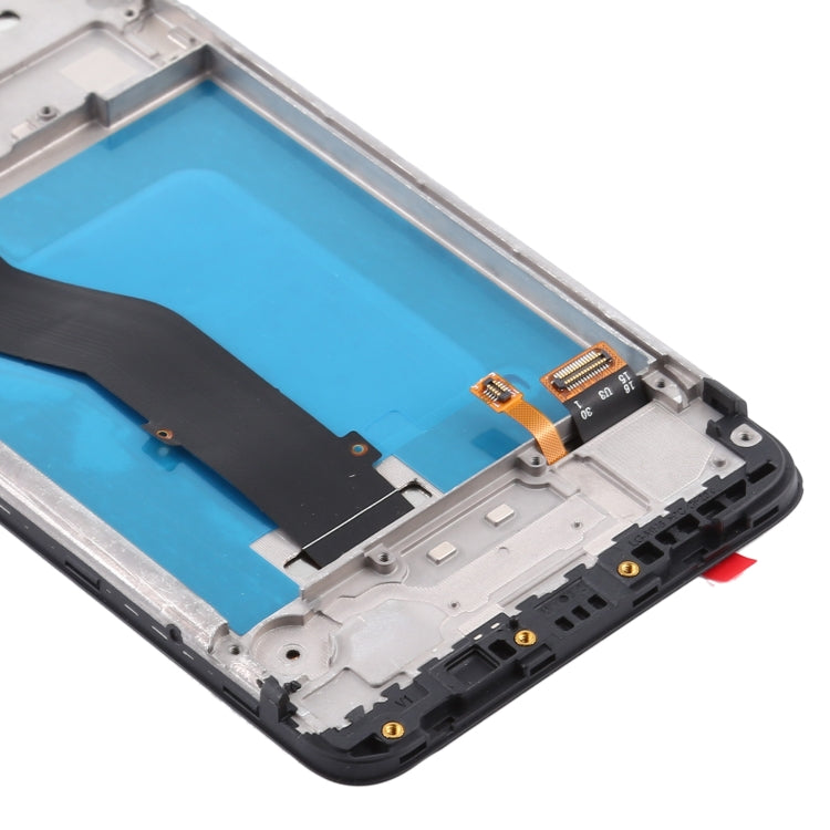 LCD Screen and Digitizer Full Assembly with Frame for LG K20 (2019) LM-X120EMW LMX120EMW LM-X120, For LG K20 (2019)