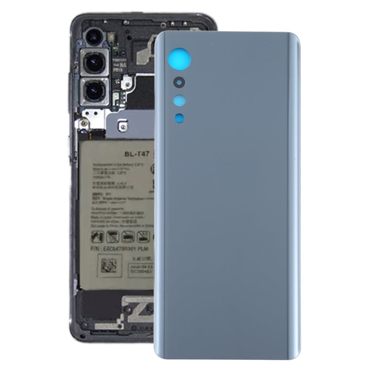 Battery Back Cover for LG Velvet LMG910EMW LM-G910EMW / Velvet 5G LM-G900N LM-G900EM (Illusion Sunset), For LG Velvet, For LG Velvet (Illusion Sunset)