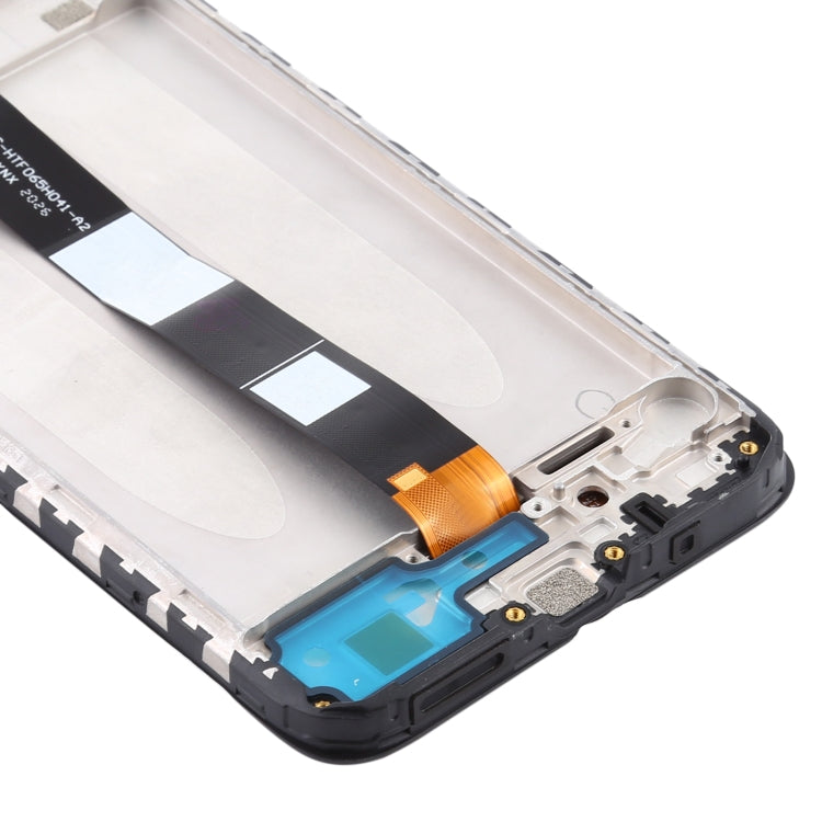 LCD Screen and Digitizer Full Assembly with Frame for Xiaomi Redmi 9A / Redmi 9C / Redmi 9C NFC / Redmi 9AT / Redmi 9i / Redmi 9 Activ / Poco C31 / Redmi 10A, For Xiaomi Redmi 9A