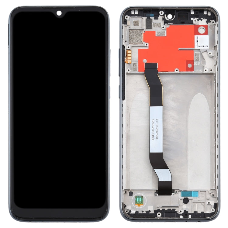 LCD Screen and Digitizer Full Assembly with Frame for Xiaomi Redmi Note 8T, For Xiaomi Redmi Note 8T, For Xiaomi Redmi Note 8T(Silver)