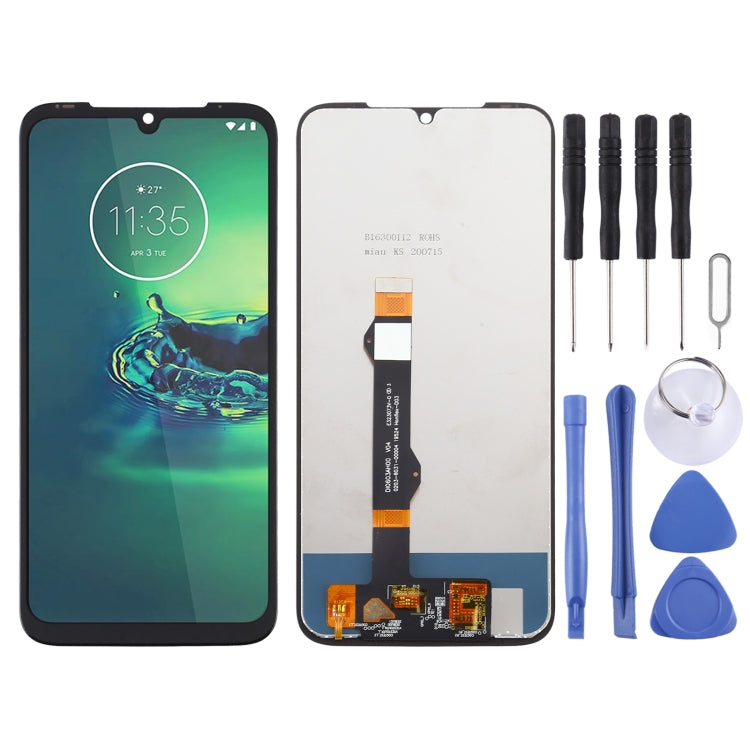 Schermo LCD e digitalizzatore assemblaggio completo per Motorola Moto G8 Plus / One Vision Plus, For Moto G8 Plus