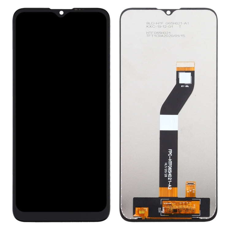 LCD Screen and Digitizer Full Assembly for Motorola Moto G8 Power Lite, For Moto G8 Power Lite