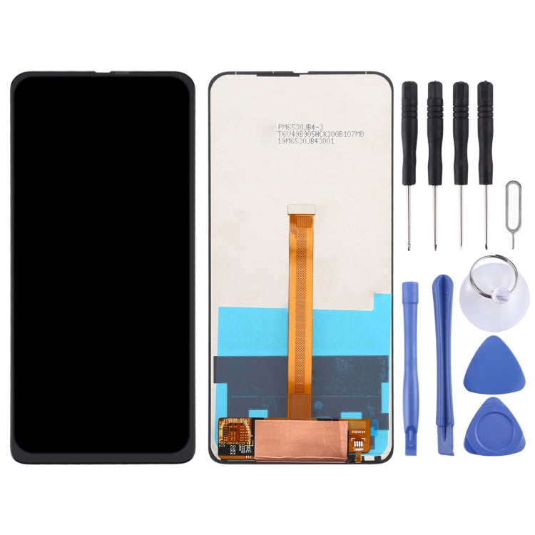 Schermo LCD e digitalizzatore assemblaggio completo per Motorola One Hyper, For One Hyper