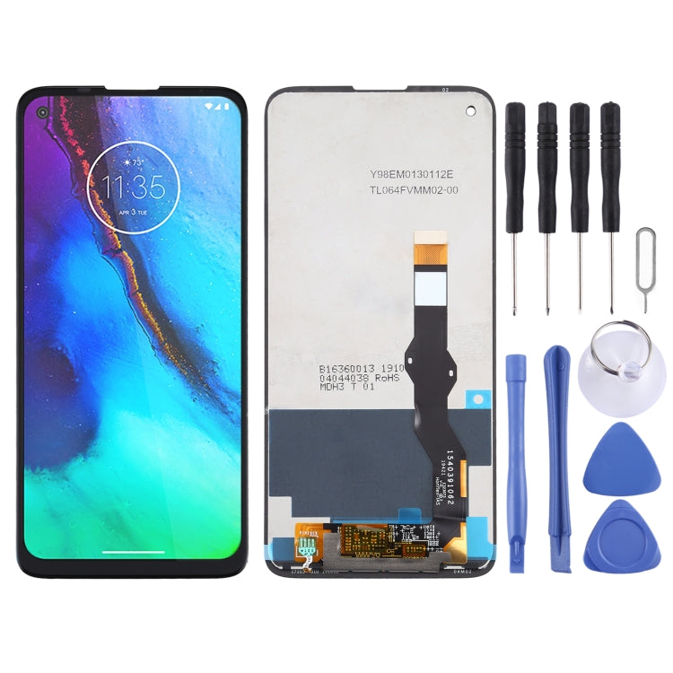 Schermo LCD e digitalizzatore assemblaggio completo per Motorola Moto G Stylus, For Moto G Stylus