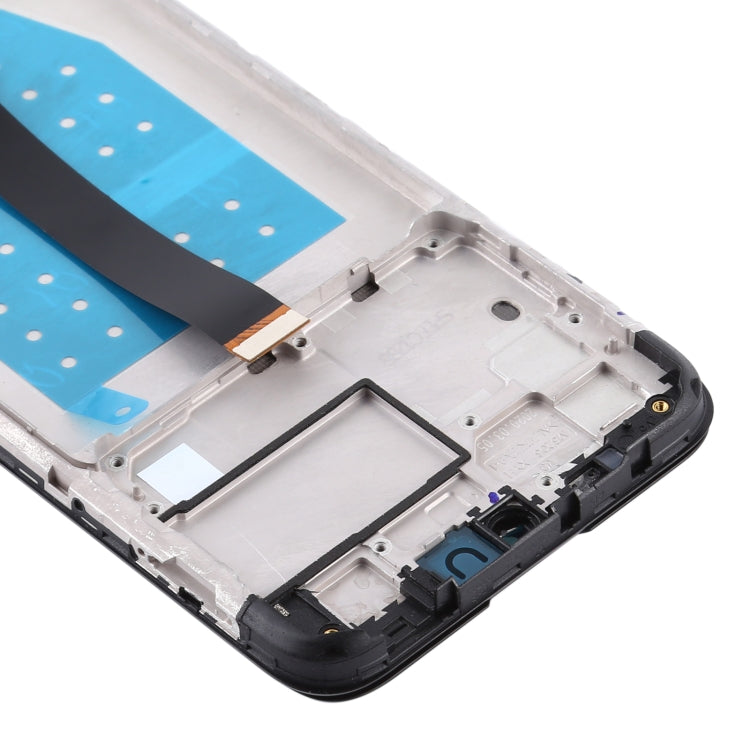 LCD Screen and Digitizer Full Assembly with Frame for Motorola One Fusion, For One Fusion