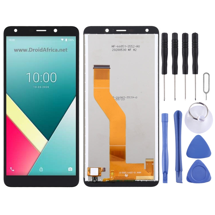 Schermo LCD originale e digitalizzatore assemblato completo per Wiko Y61, For Wiko Y61