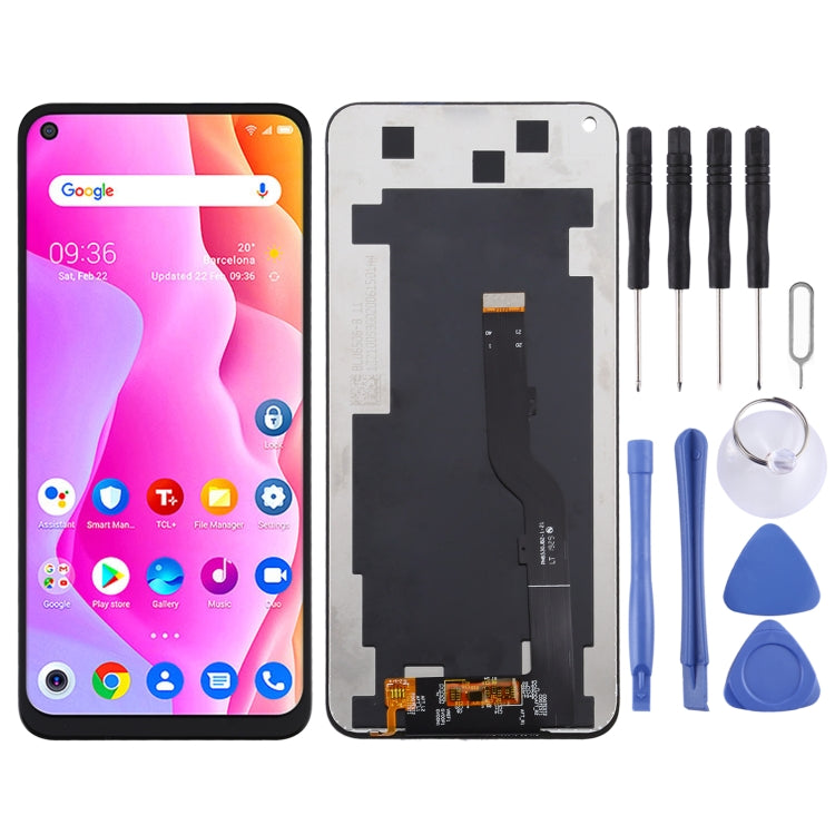 Original LCD Screen and Digitizer Full Assembly for TCL 10L / TCL 10 Lite / TCL Plex / T780H / T770H, For TCL 10L / 10 Lite / Plex (Original)