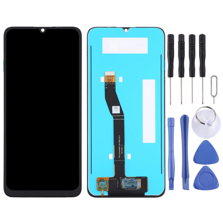 LCD Screen and Digitizer Full Assembly for Huawei Enjoy 20, For Huawei Enjoy 20