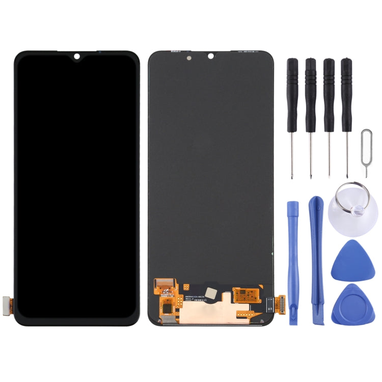 Schermo LCD e digitalizzatore in materiale AMOLED originale assemblaggio completo per OPPO Reno3 CPH2043 / A91/ PCPM00 / CPH2001 / CPH2021 / F15 / CPH2001 / Find X2 Lite / CPH2005 / K7 5G / F17 CPH2095, For OPPO Reno3