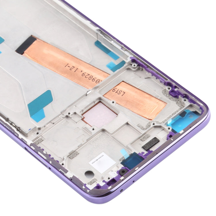 Piastra con cornice LCD per alloggiamento anteriore per Xiaomi Redmi K30i 5G, For Xiaomi Redmi K30i 5G (Purple)