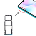 SIM Card Tray + SIM Card Tray + Micro SD Card Tray for Xiaomi Redmi 9A/Redmi 9C, For Xiaomi Redmi 9A, For Xiaomi iaomi Redmi 9A