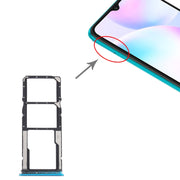 SIM Card Tray + SIM Card Tray + Micro SD Card Tray for Xiaomi Redmi 9A/Redmi 9C, For Xiaomi Redmi 9A, For Xiaomi iaomi Redmi 9A