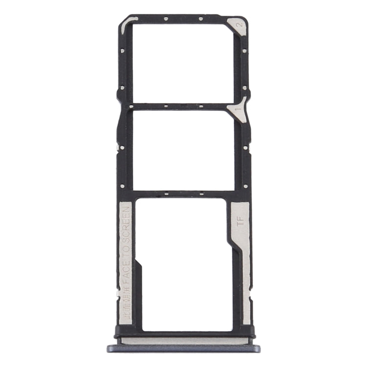 SIM Card Tray + SIM Card Tray + Micro SD Card Tray for Xiaomi Redmi 9/Poco C31, For Xiaomi Redmi 9/Poco C31