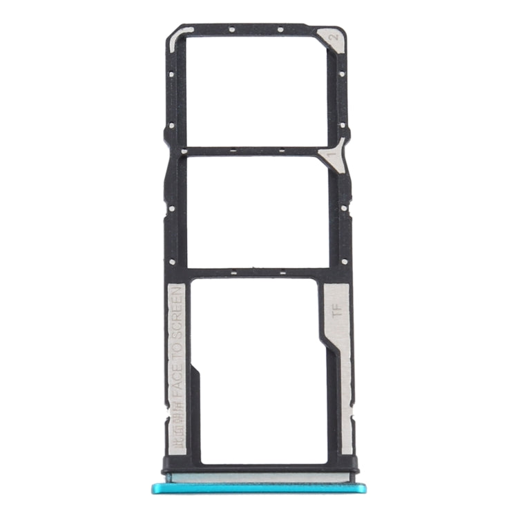 SIM Card Tray + SIM Card Tray + Micro SD Card Tray for Xiaomi Redmi 9/Poco C31, For Xiaomi Redmi 9/Poco C31