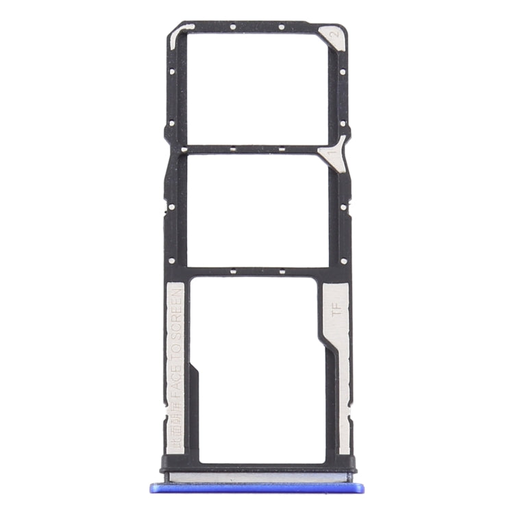 SIM Card Tray + SIM Card Tray + Micro SD Card Tray for Xiaomi Redmi 9/Poco C31, For Xiaomi Redmi 9/Poco C31