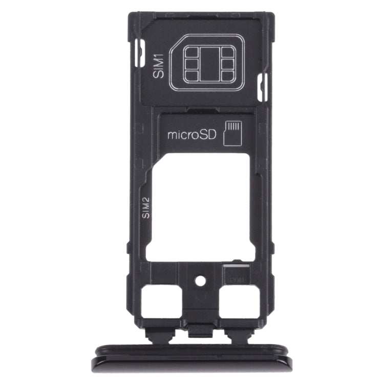 SIM Card Tray + SIM Card Tray/Micro SD Card Tray for Sony Xperia 1 / Xperia XZ4, For Sony Xperia 1 / Xperia XZ4 (Dual Card)