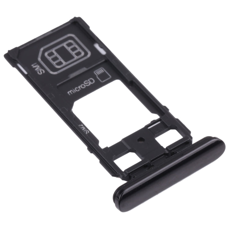 SIM Card Tray + SIM Card Tray/Micro SD Card Tray for Sony Xperia 1 / Xperia XZ4, For Sony Xperia 1 / Xperia XZ4 (Dual Card)