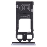 SIM Card Tray + SIM Card Tray/Micro SD Card Tray for Sony Xperia 1 / Xperia XZ4, For Sony Xperia 1 / Xperia XZ4 (Dual Card)