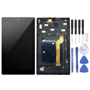 Schermo LCD e digitalizzatore assemblaggio completo con cornice per Amazon Kindle Fire HD 7 2019 9th M8S26G, For Amazon Kindle Fire HD 7 2019