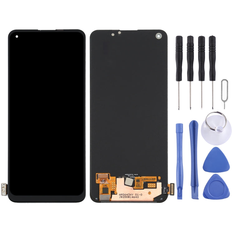 Original AMOLED LCD Screen and Digitizer Full Assembly for OPPO Reno4 SE(China) / Realme 7 Pro / Realme Q2 Pro / Realme X7 5G /RMX2170, PEAM00, PEAT00, For OPPO Reno4 SE(China)(Original)