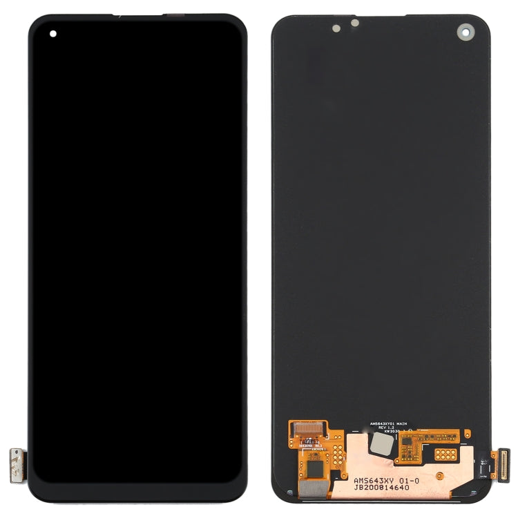 Original AMOLED LCD Screen and Digitizer Full Assembly for OPPO Reno4 SE(China) / Realme 7 Pro / Realme Q2 Pro / Realme X7 5G /RMX2170, PEAM00, PEAT00, For OPPO Reno4 SE(China)(Original)