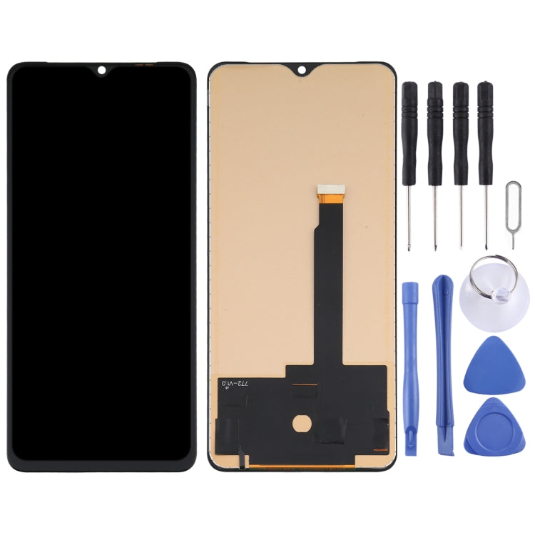 Schermo LCD in materiale TFT e digitalizzatore assemblaggio completo (non supporta l'identificazione delle impronte digitali) per OPPO Reno ACE / Realme X2 Pro, For OPPO Reno ACE (TFT)