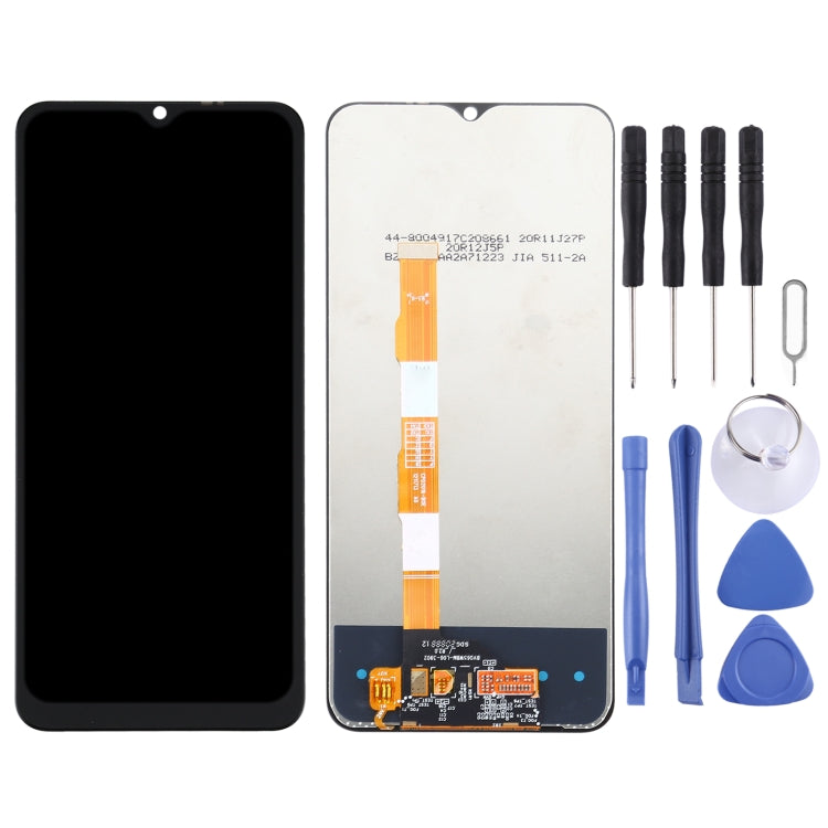 LCD Screen and Digitizer Full Assembly for Vivo Y20 / Y20i / Y30 (China) / Y30 Standard / Y20 2021 / Y3s (2021) V2044 V2043 V2048 V2029 V2027 V2034A, For Vivo Y20