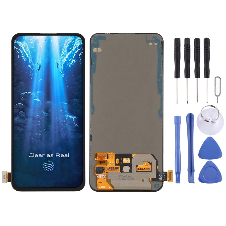 Schermo LCD e digitalizzatore in materiale Super AMOLED originale assemblaggio completo per Vivo V17 Pro 1909 1910 PD1931F_EX, For Vivo V17 Pro(Original)