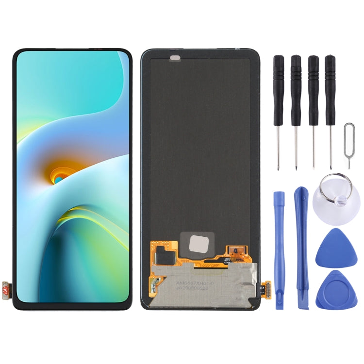 Schermo LCD e digitalizzatore in materiale AMOLED originale assemblaggio completo per Xiaomi Redmi K30 Ultra M2006J10C, For Xiaomi Redmi K30 Ultra(Original)