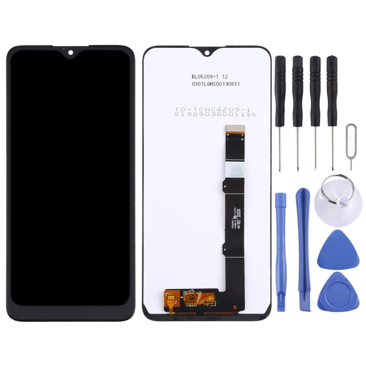 LCD Screen and Digitizer Full Assembly for Alcatel 1S 2020 OT-5028 5028Y 5028A 5028D, For Alcatel 1S 2020