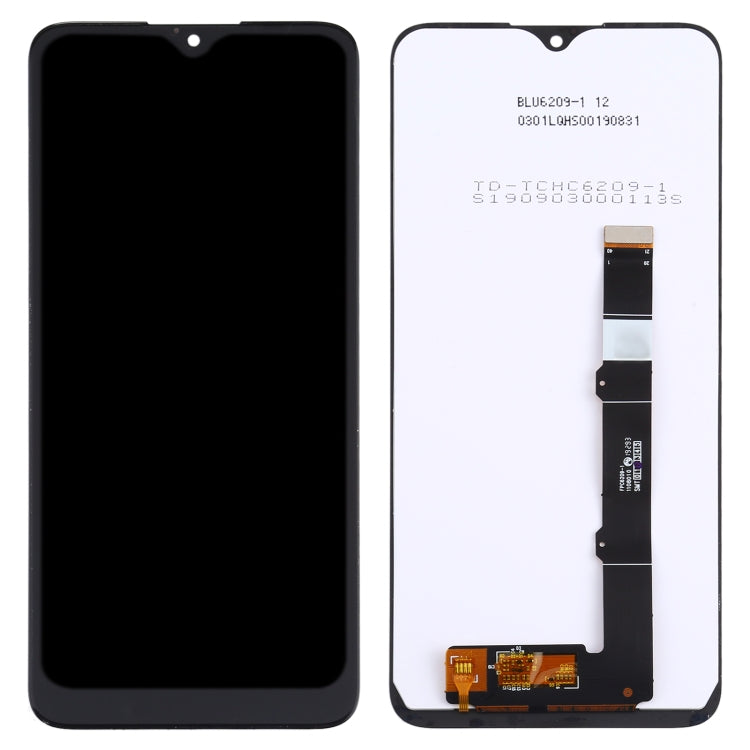 LCD Screen and Digitizer Full Assembly for Alcatel 1S 2020 OT-5028 5028Y 5028A 5028D, For Alcatel 1S 2020