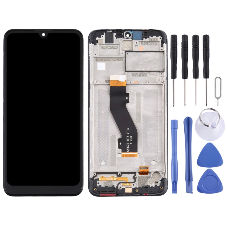 Schermo LCD e digitalizzatore assemblaggio completo con cornice per Nokia 3.2, For Nokia 3.2