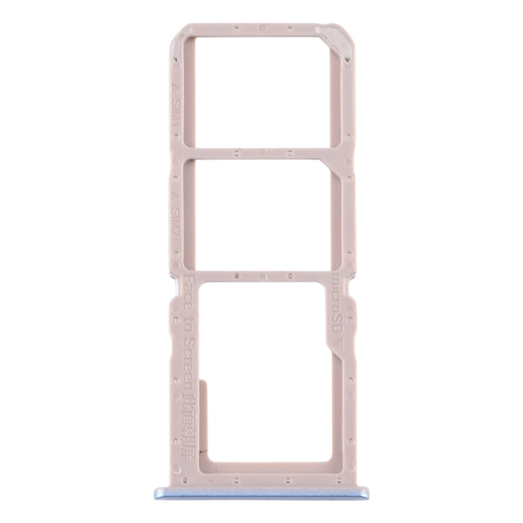 For OPPO A32 / A53 4G / A33 2020 / A53s / A11s PDVM00 SIM Card Tray + SIM Card Tray + Micro SD Card Tray, For OPPO A32 / A53 4G / A33 2020 / A53s / A11s