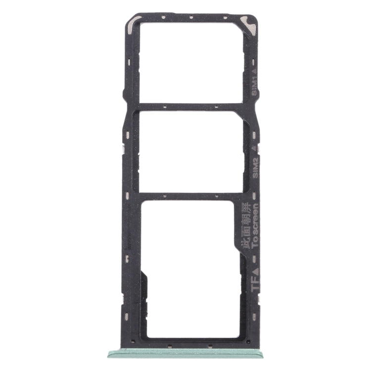 For OPPO Realme C11 RMX2185 SIM Card Tray + SIM Card Tray + Micro SD Card Tray, For OPPO Realme C11