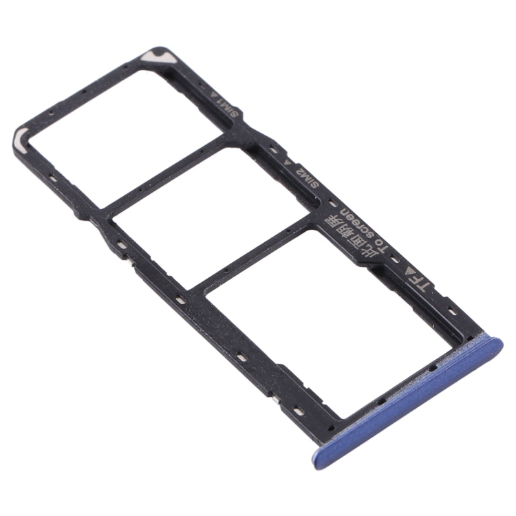 For OPPO Realme C11 RMX2185 SIM Card Tray + SIM Card Tray + Micro SD Card Tray, For OPPO Realme C11