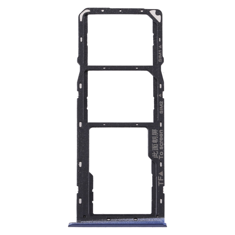 For OPPO Realme C11 RMX2185 SIM Card Tray + SIM Card Tray + Micro SD Card Tray, For OPPO Realme C11